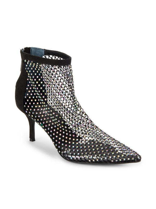 Charles David After Hours 66MM Embellished Mesh Booties
