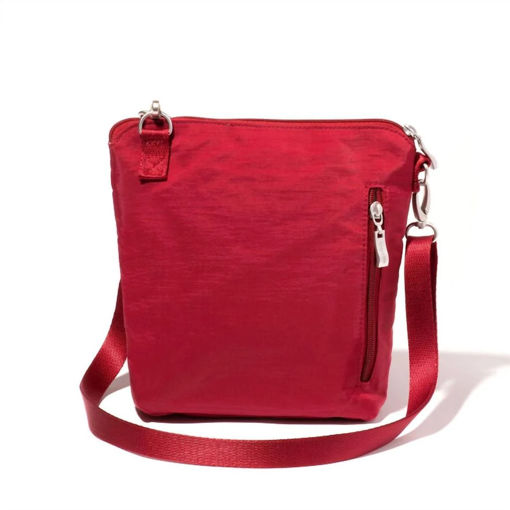 Baggallini Modern Pocket Crossbody Bag In Crimson Red 3