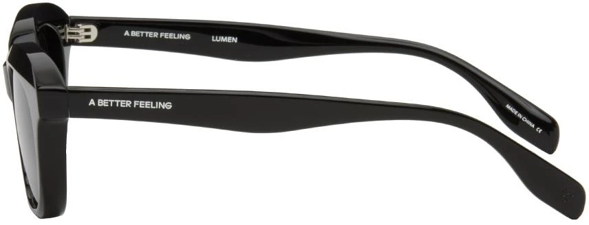 A BETTER FEELING Black Lumen Sunglasses 3