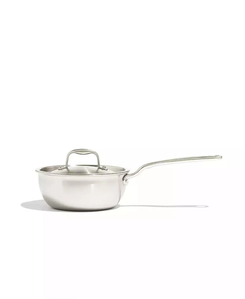 Made In Stainless Steel Clad 2-Quart Saucier with Lid 3