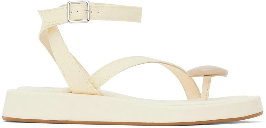 GIABORGHINI Off-White GIA/RHW Rosie 18 Sandals 1