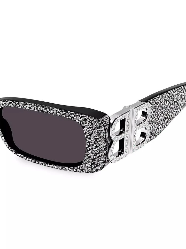 Balenciaga Dynasty 51MM Rectangular Sunglasses 3