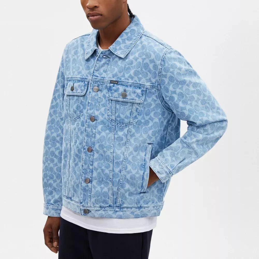 Coach Signature Denim Jacket 4