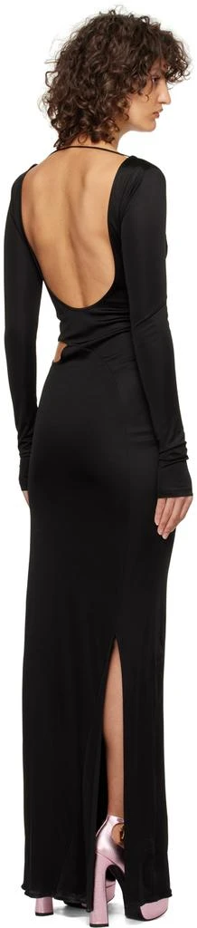 Tom Ford Black Low Back Maxi Dress 3
