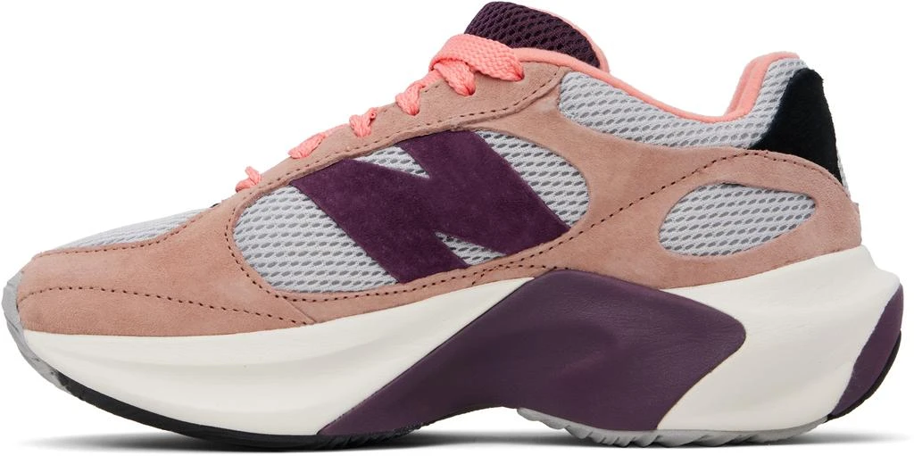 New Balance Gray & Pink WRPD Runner Sneakers 3