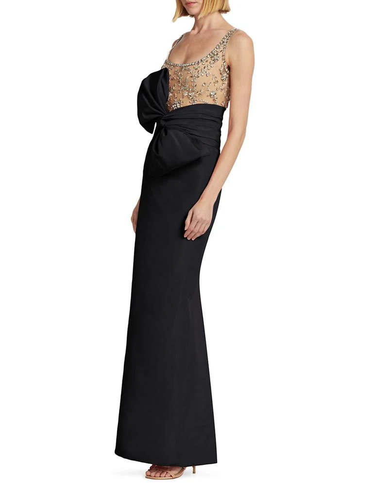 Crystal Tulle & Silk Faille Gown  On Sale Now with Up to 56% Off |  Discover Exclusive Deals & Savings at BeyondStyle  Authentic Oscar de la  Renta scoopneck|print|tulle|sleeveless|silk|dresses|women's|floor-length|women's  apparel|Women's|premier ...