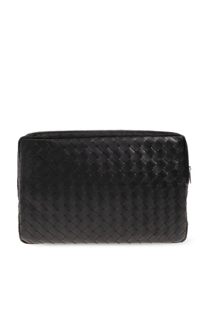 Bottega Veneta Intrecciato Zippered Laptop Case Bag 1