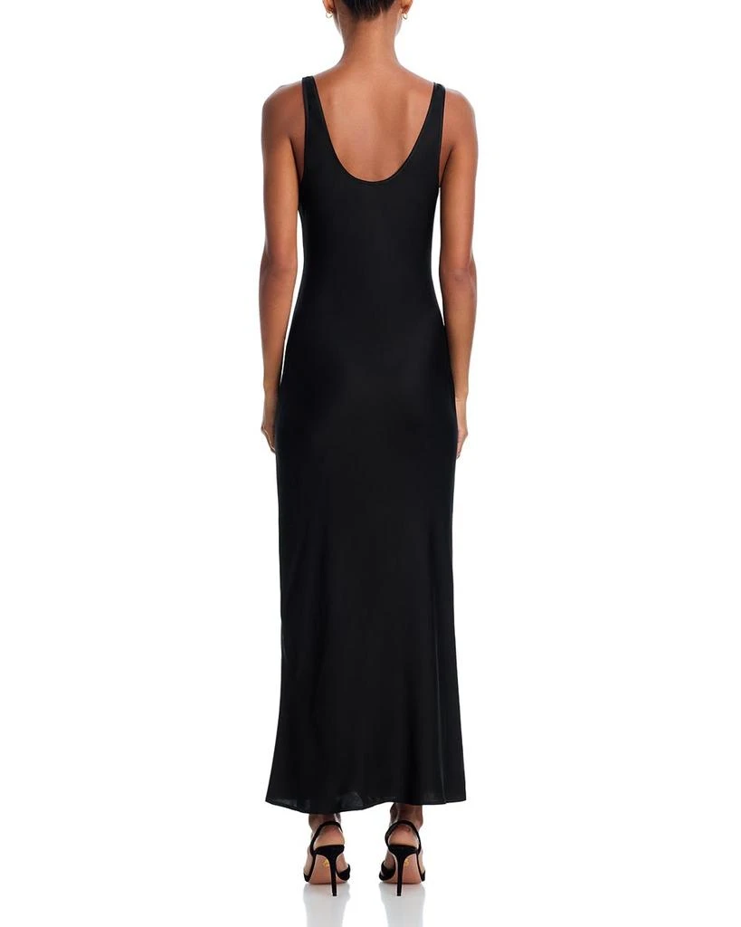 How To Style A Tank Dress With Womens Jersey Maxi Dress TOTEME Scoop Neck Viscose  Jersey