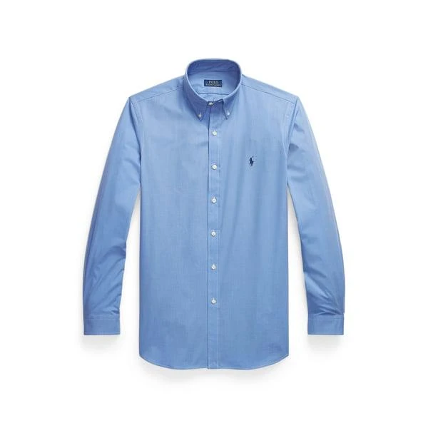 Polo Ralph Lauren Custom-fit Stretch poplin Shirt Blue - XL