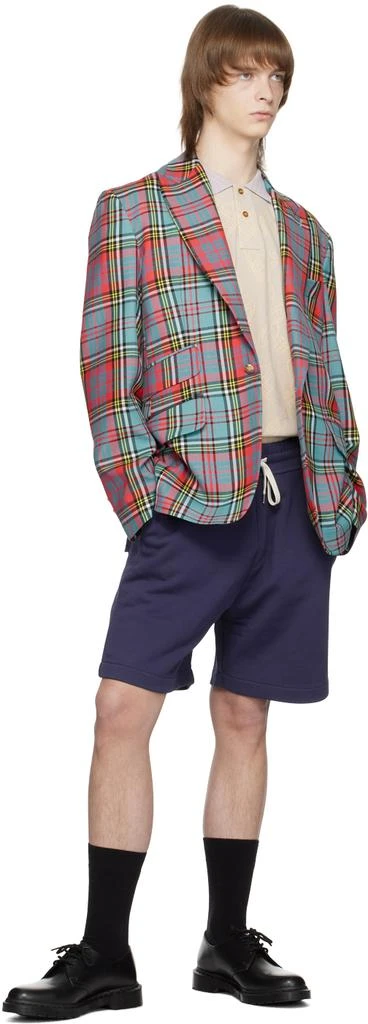 Vivienne Westwood Navy Action Man Shorts 4