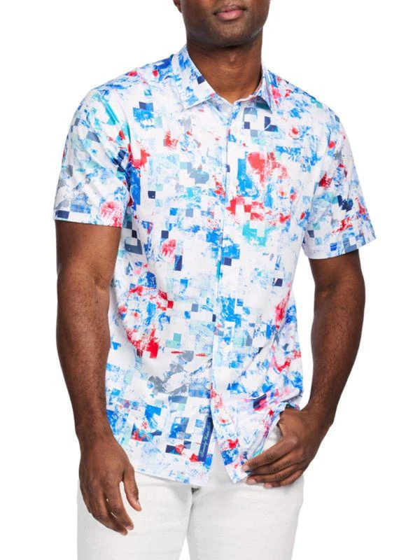 Robert Graham Milbridge Printed Performance Shirt 1
