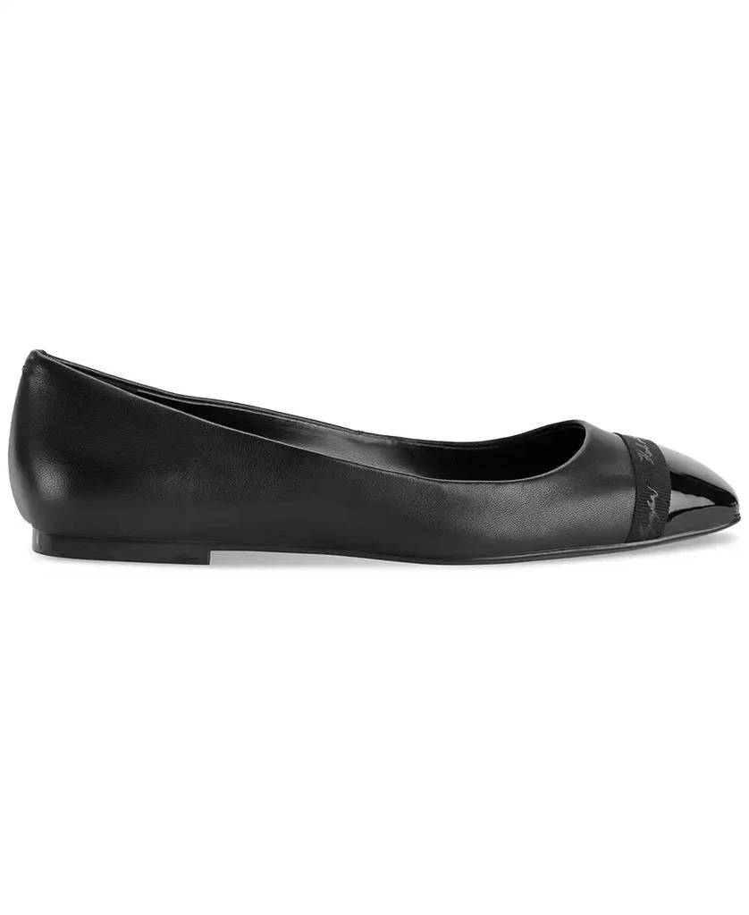 Karl Lagerfeld Paris Women's Zayne Square-Toe Ballet Flats 2