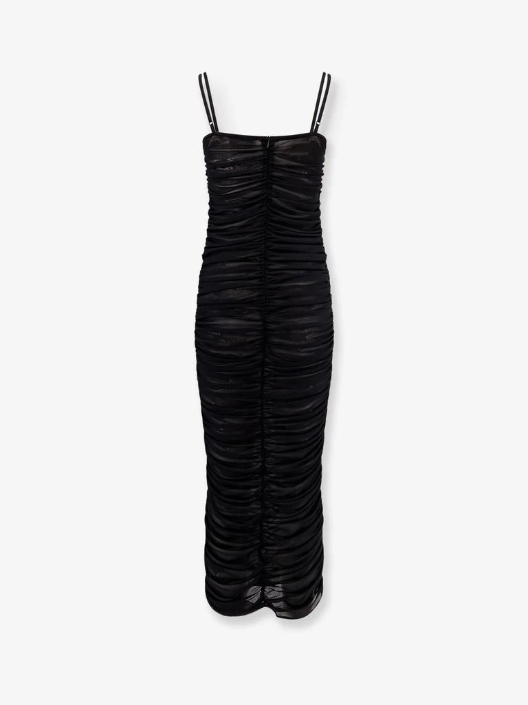 ACTUALEE Nylon draped dress 4