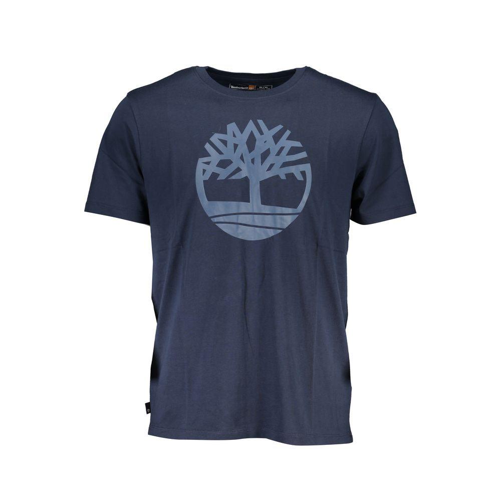 Timberland Timberland Blue Cotton T-Shirt