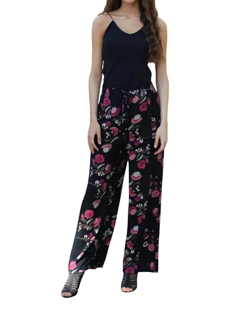 Angie Angie - Blooming Floral Tassel Pant 1