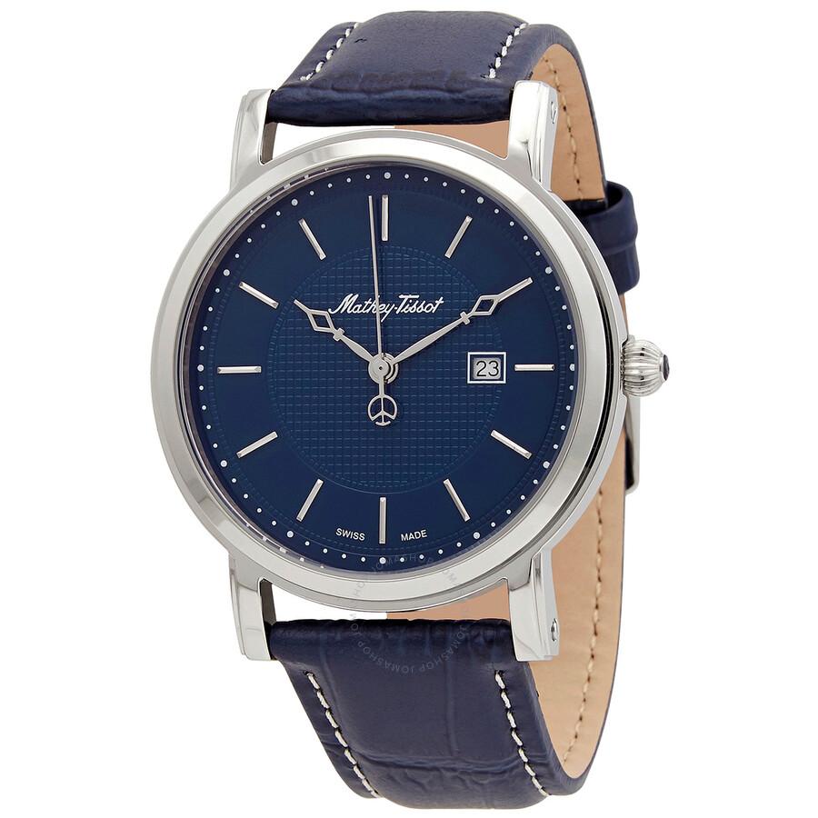 Mathey-Tissot City Quartz Blue Dial Men's Watch HB611251ABU