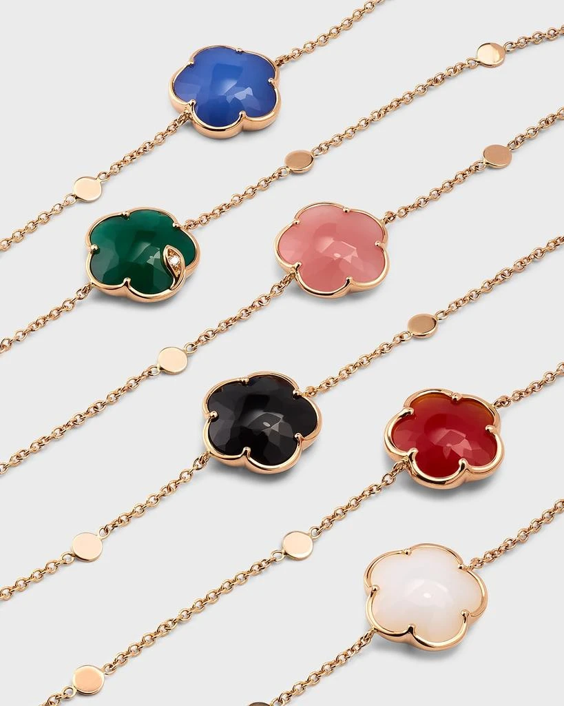 Pasquale Bruni Joli 18K Rose Gold Flower Station Sautoir Necklace 3