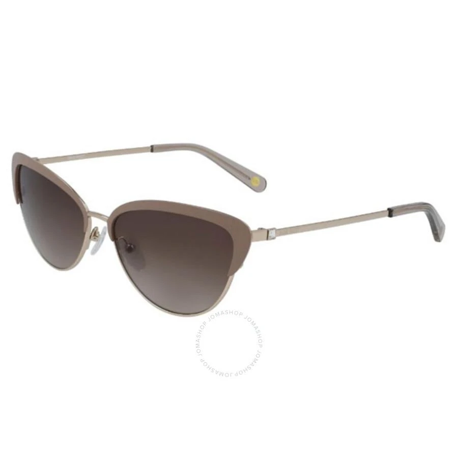 Nine West Brown Cat Eye Ladies Sunglasses NW128S 205 56 1