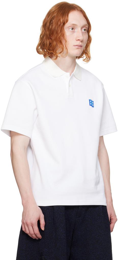 ADER error White Significant Patch Polo