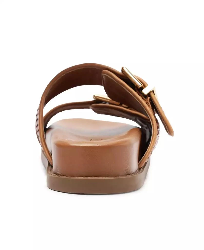 Schutz Women
s Naomi Round Toe Flat Sandals 3