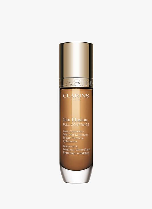 Clarins Skin Illusion Full Coverage - High Coverage Matte Radiant Long-Lasting  Hydrating Foundation