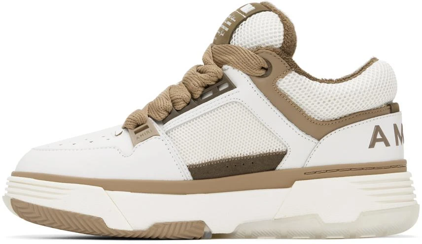 AMIRI White & Brown MA-1 Sneakers 3