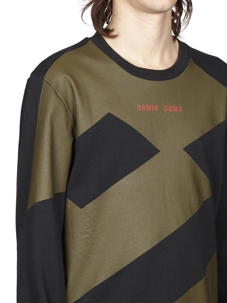 Damir Doma PRINTED COTTON SWEATSHIRT