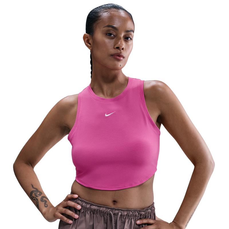 nike essential crop tank