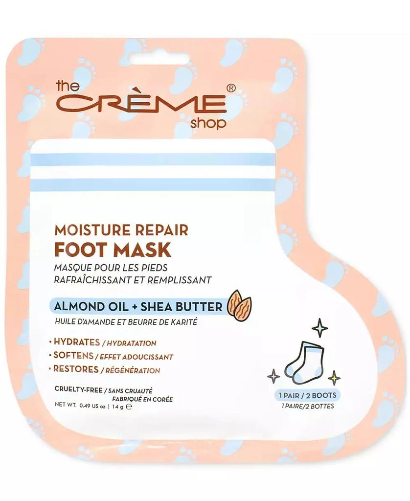 The Creme Shop Moisture Repair Foot Mask, 3-Pk. 1