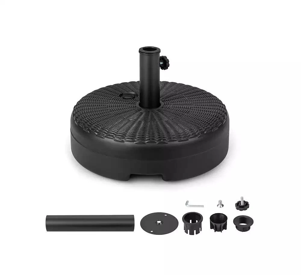Slickblue 18 Inch Fillable Heavy-Duty Round Umbrella Base Stand 2