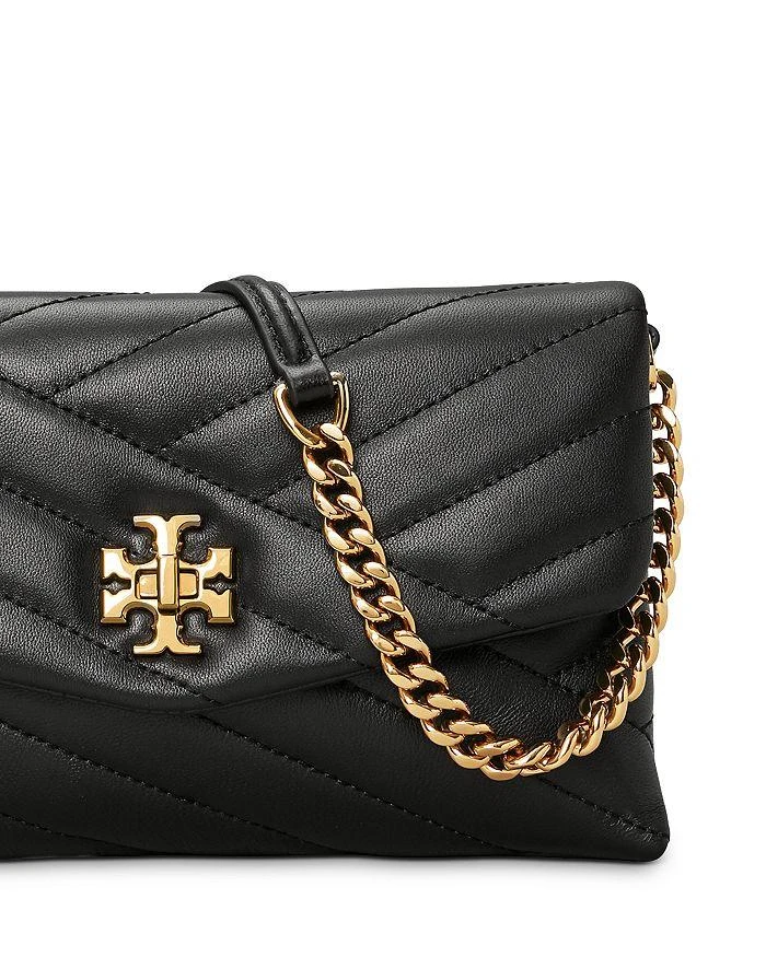 Tory Burch Kira Chevron Leather Chain Wallet 7