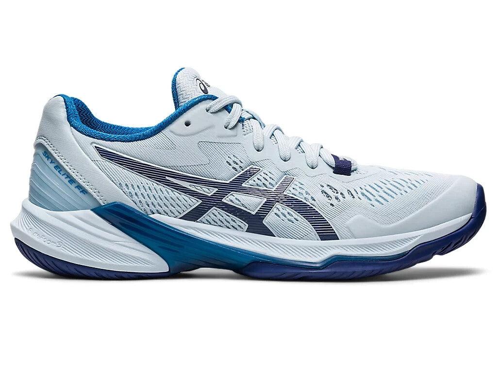 Asics Sky Elite FF 2 1052A053-402 Sneaker Women 10 Blue Volleyball Shoes EEE4095