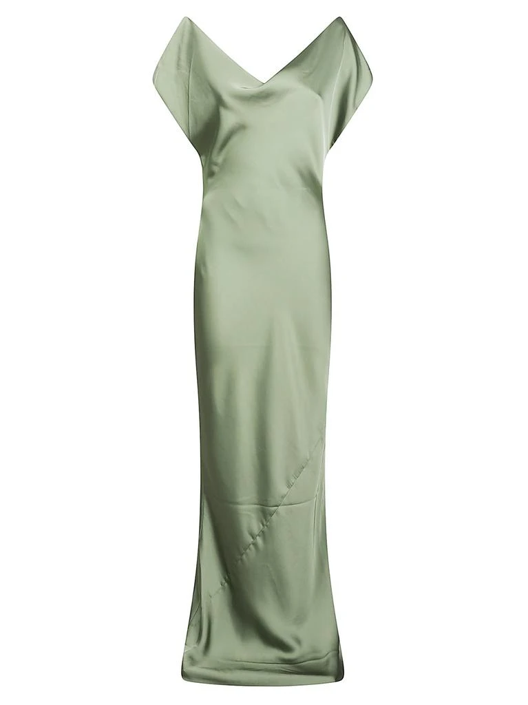 norma kamali off shoulder dress Off the Shoulder Fishtail Gown