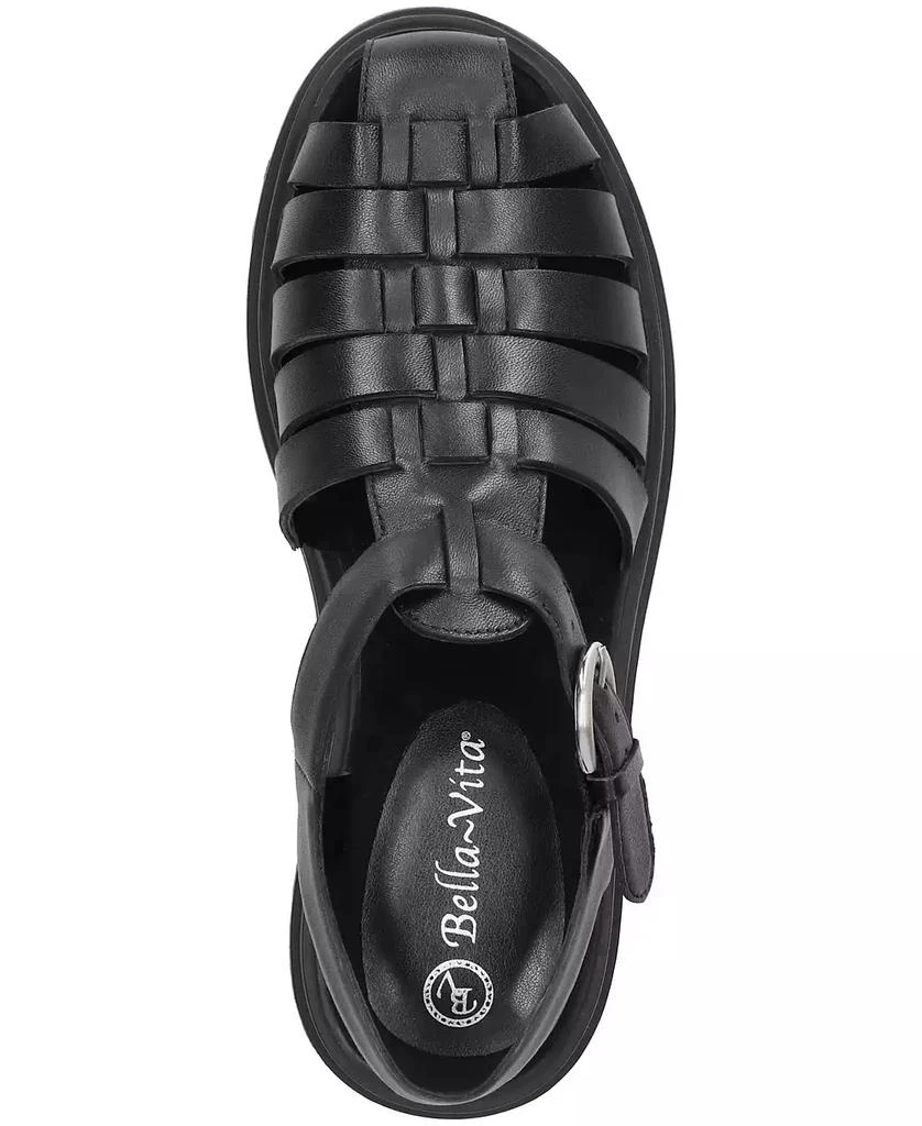 Bella Vita Women's Sinclaire Lug Sole Fisherman Sandals 4