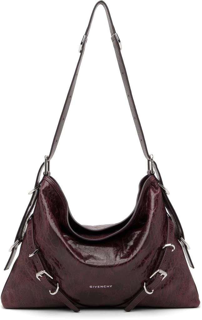 Givenchy Burgundy Medium Voyou Bag 1