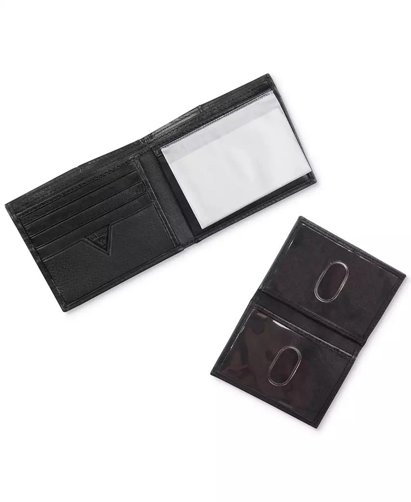 GUESS Men's Monterrey Billfold Wallet with Removable Passcase 4