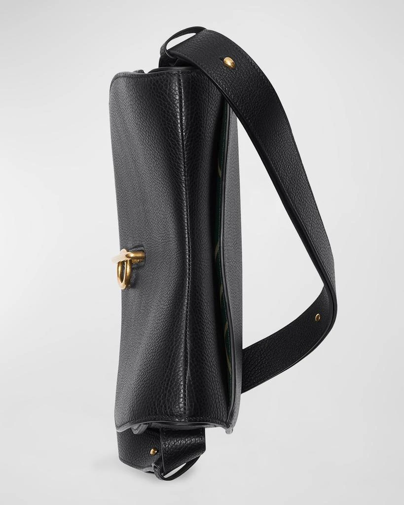 Burberry Rocking Horse Leather Saddle Shoulder Bag 3