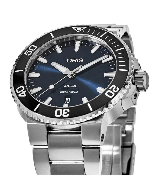 Oris Oris Aquis Date Automatic Blue Dial Steel Men's Watch 01 733 7732 4135-07 8 21 05PEB 2
