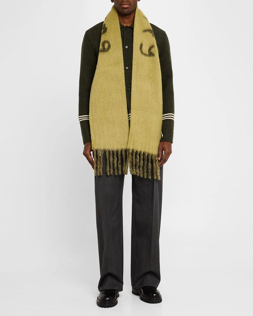 Burberry Men's Jacquard Logo Scarf 2