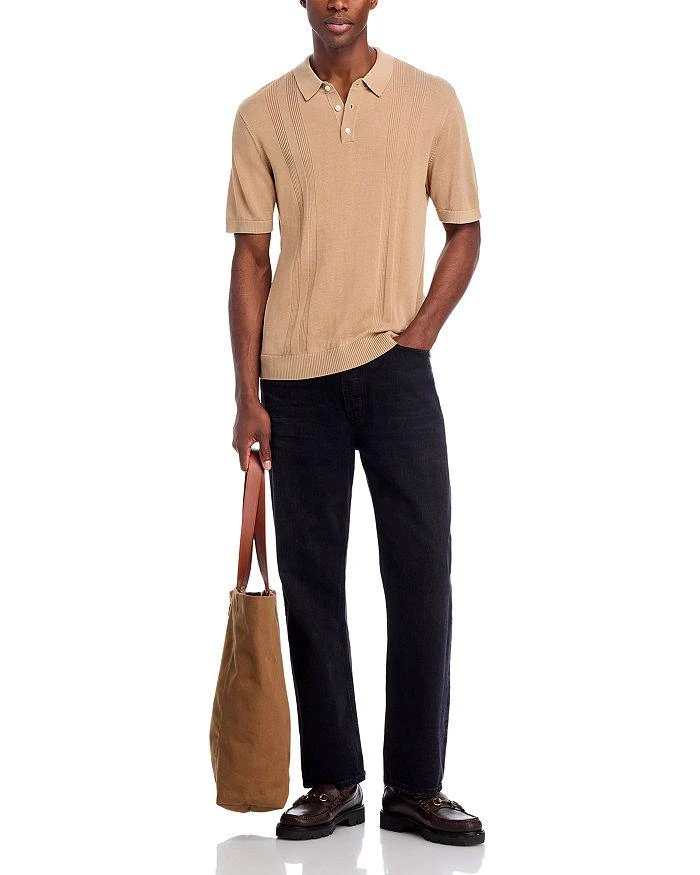 Onia Ribbed Knit Polo 2