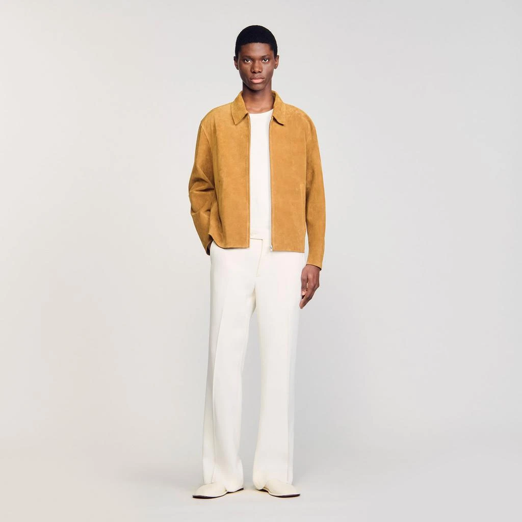 Sandro Split leather jacket 1