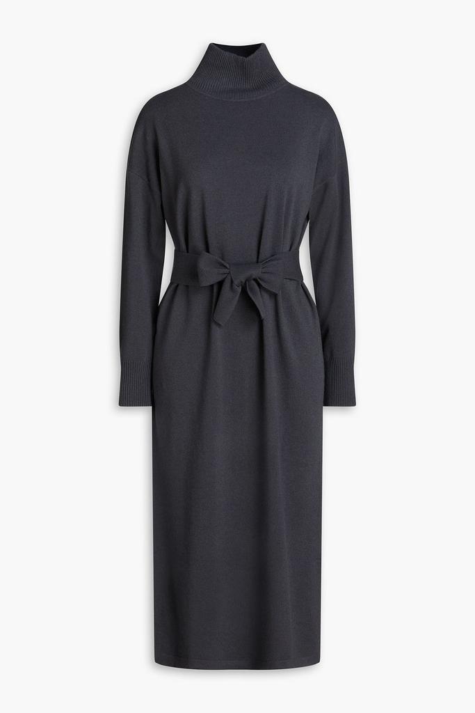 N.PEAL Cashmere turtleneck midi dress