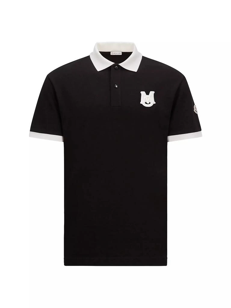 Moncler Polo Shirt in Cotton 1