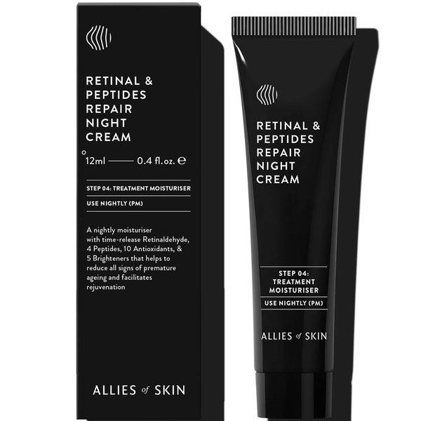 Allies of Skin Allies of Skin Deluxe Retinal and Peptides Repair Night Cream 12ml