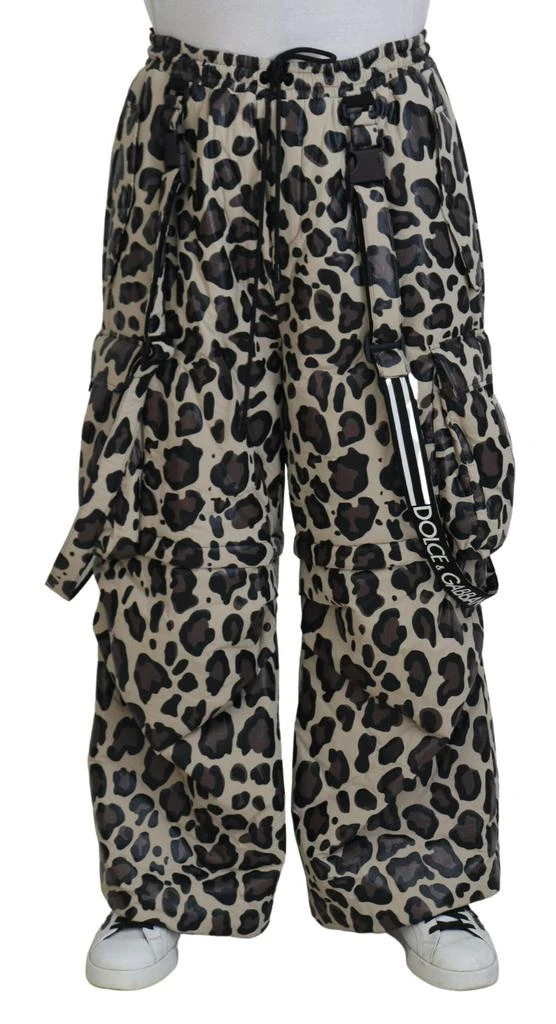 Dolce & Gabbana Dolce & Gabbana Multicolor Leopard Print Snow Pants 1
