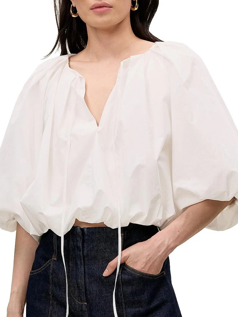 Rebecca Taylor Poplin Bubble Top 3