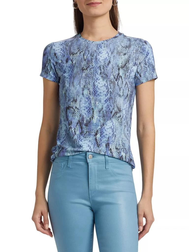 L'Agence Ressi Snake Crewneck T-Shirt 3