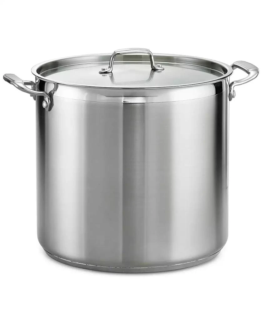 Tramontina Tri-Ply Clad Stainless Steel 24-Qt Round Stock Pot 1