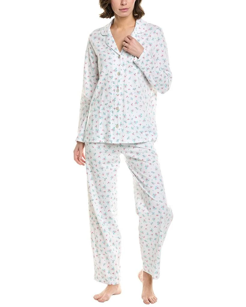 Carole Hochman 2pc Pajama Pant Set 1