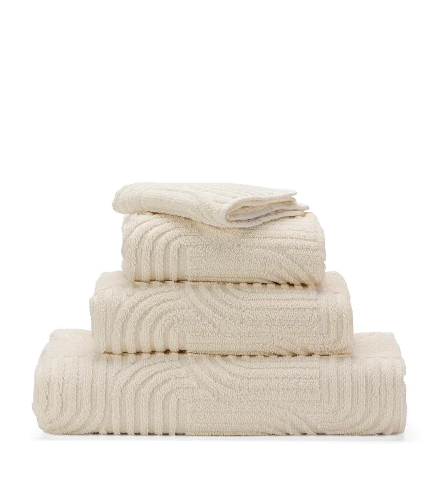 Abyss & Habidecor Egyptian Cotton Olly Face Cloth (30cm x 30cm) 1